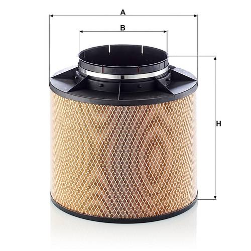 C431090 Mann Hava Filtresi Mtu Motor