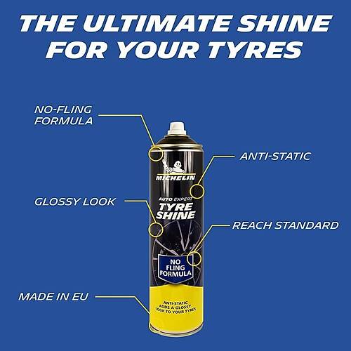Michelin MC31432 520ml Lastik Parlatc Sprey