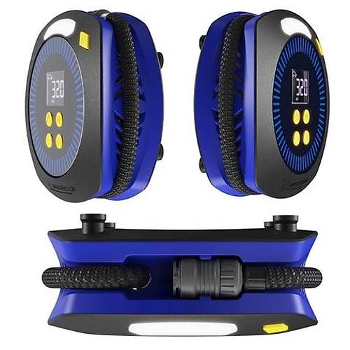 Michelin MC27010 12Volt 100 PSI Ayarlanabilir Dijital Basn Gstergeli Hava Pompas