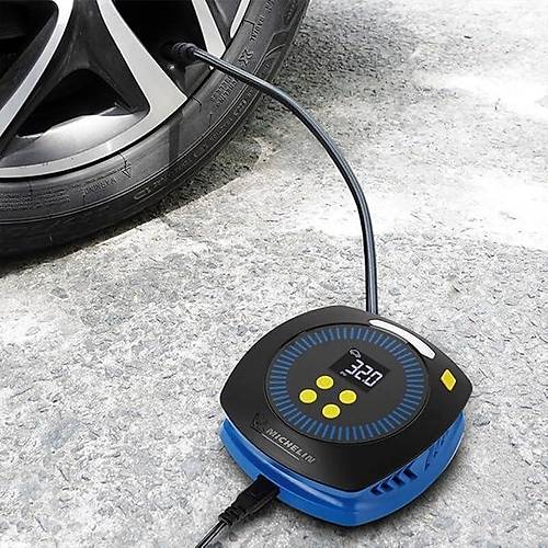 Michelin MC27010 12Volt 100 PSI Ayarlanabilir Dijital Bas�n� G�stergeli Hava Pompas�