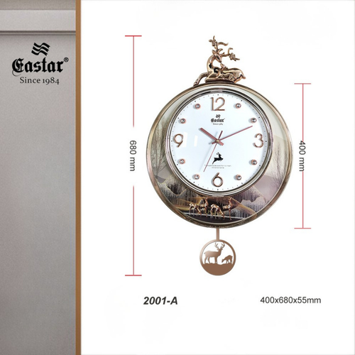 Eastar A2001 A Bombe Caml� Sarka�l� Duvar Saati