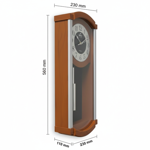 Eastar A3042 Metal Kadranl� Sarka�l� Duvar Saati