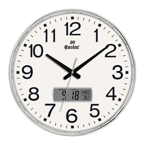 Eastar A5602 S Duvar Saati Takvim & S�cakl�k