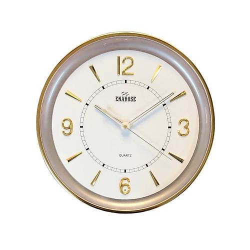 Enarose Sensrl Duvar Saati A1630 Gold