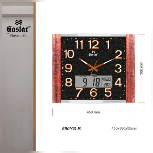 Eastar A590 B Duvar Saati Takvim & S�cakl�k