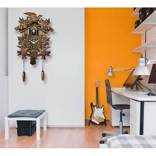 Enarose Guguklu Duvar Saati E52-2