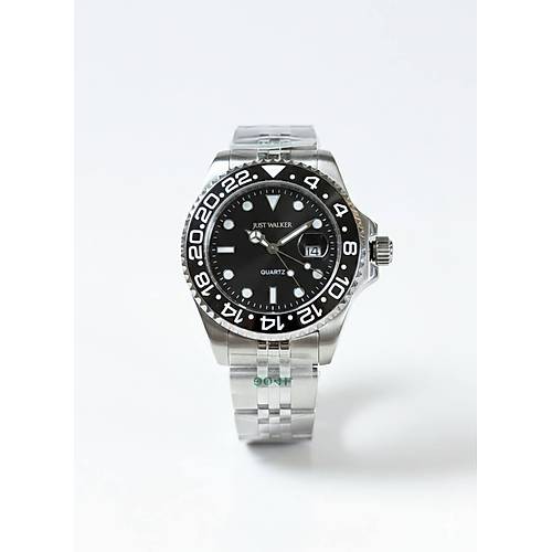 JustWalker JW-2026S-BK-N Vidal� Tepe �elik Erkek Kol Saati