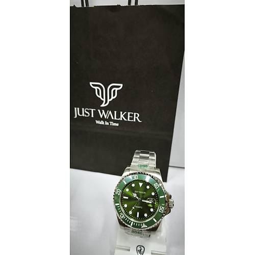 JustWalker JW-2026S-GR Vidal� Tepe �elik Erkek Kol Saati