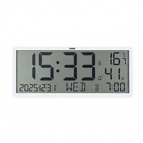 Enarose AC3415 Dijital Duvar/Masa Saati 35x15 cm