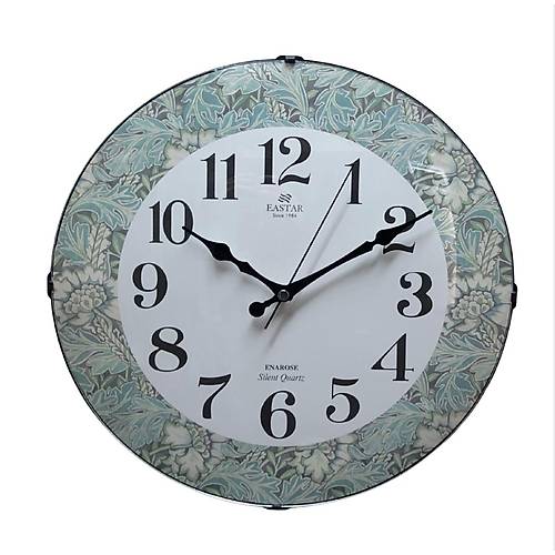 Eastar E3534 Bombe Caml� Sessiz Duvar Saati