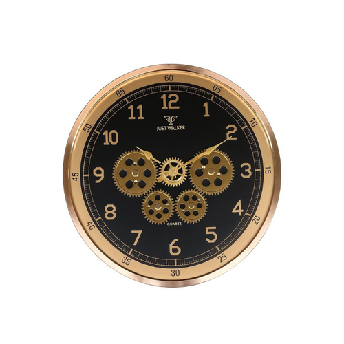 JustWalker arkl Duvar Saati A5522017 Black