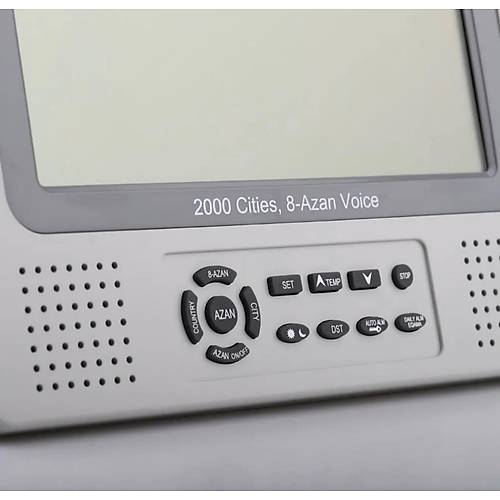 Eastar AC2016 Ezan Okuyan 8 Makam Pilli Masa Saati