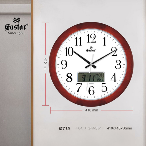 Eastar AW715 JC Duvar Saati Takvim & S�cakl�k
