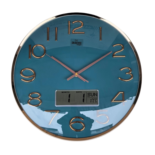 Enarose A57028 3D Rakaml� Duvar Saati (40 cm)