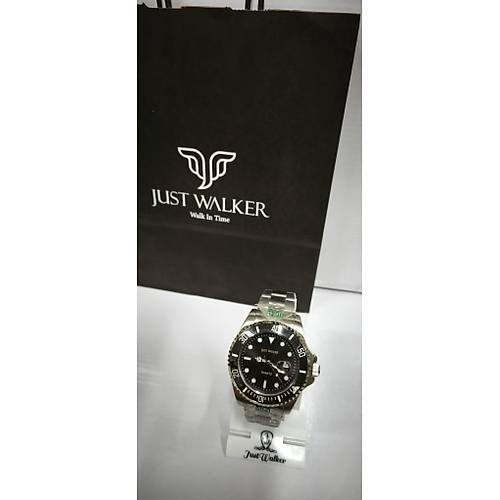 JustWalker JW-2026S-BK-NC Vidal� Tepe �elik Erkek Kol Saati