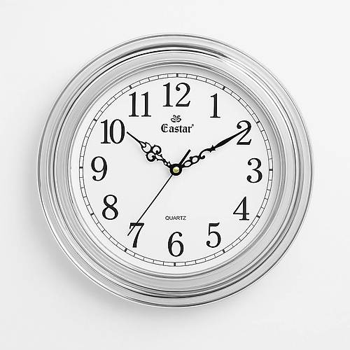 Eastar 626 �effaf G�r�n�ml� Metalize Sessiz Duvar Saati