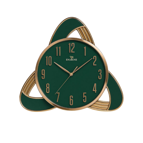 Enarose A552224-2 Green Bombe Caml� Duvar Saati