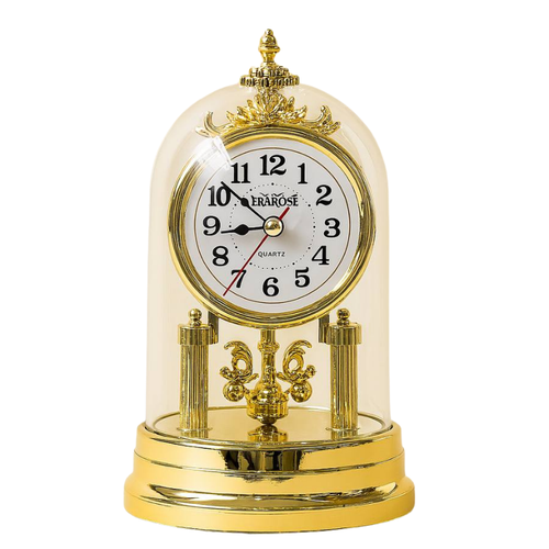 Enarose ATC5010 Sessiz Fanuslu D�ner Mekanizmal� Masa Saati