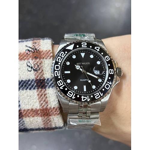 JustWalker JW-2026S-BK-N Vidal� Tepe �elik Erkek Kol Saati