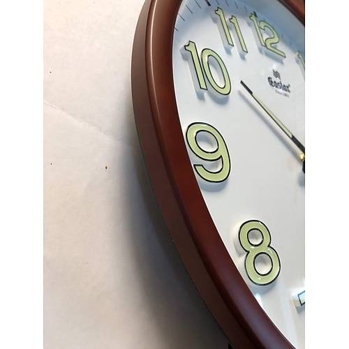 Eastar A3618 Jel Fosforlu Duvar Saati