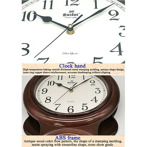 Eastar A3040 Sarka�l� Duvar Saati 60 cm