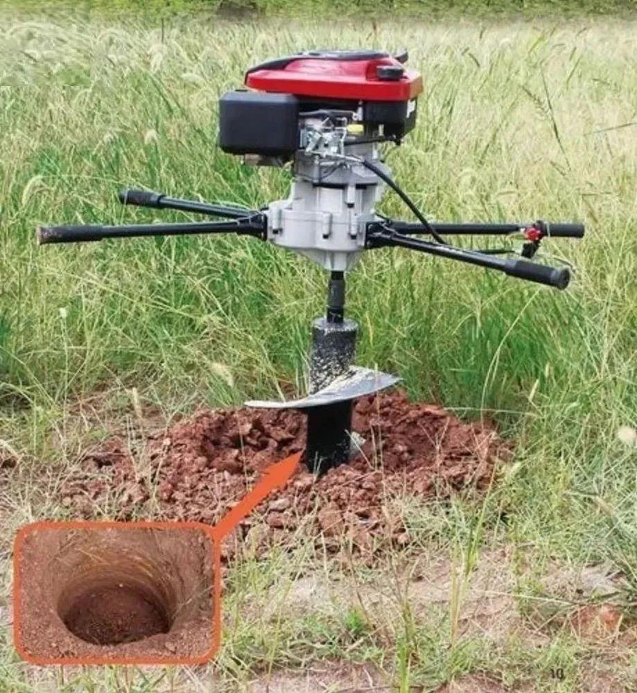 Gardenpro Loncin Motorlu Toprak Burgu Makinası 7 Hp 300 mm
