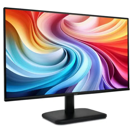 Acer EK241Y EK241YGbi Monitör 23.8" (60cm) FHD Kenar Çerçevesiz IPS 120HZ 1MS(VRB) 250nits 1VGA 1HDMI 100x100 Vesa FreeSync Siyah - UM.QE1EE.G01