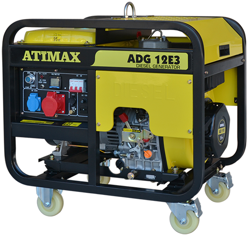 Atimax ADG12E3 10 kVA Dizel Marşlı Trifaze Jeneratör