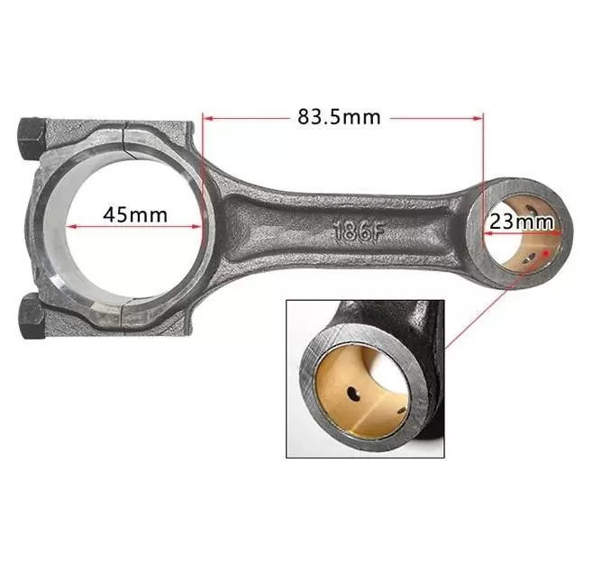 Dizel Motor 186F-FE Biyel Kolu 10 Hp  42 mm