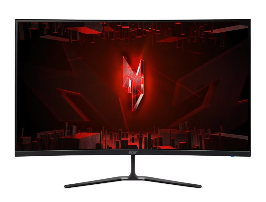 Acer Nitro ED320QRS3biip 31.5"(80cm) kavisli 1500R FHD Kenar çerçevesiz VA 180Hz 16:9 1ms(VRB) 250nits 2xHDMI DP 100x100 Vesa Audio out HDR 10 FreeSync Premium EU siyah - UM.JE0EE.301