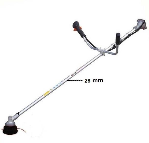 Motorlu Tırpan Şaft Grubu Komple Yan Modeller 28 mm