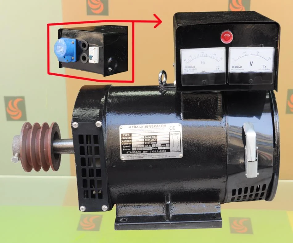 Goldmoto ST20KW Alternatör Monofaze Çift Yataklı 25 kVA