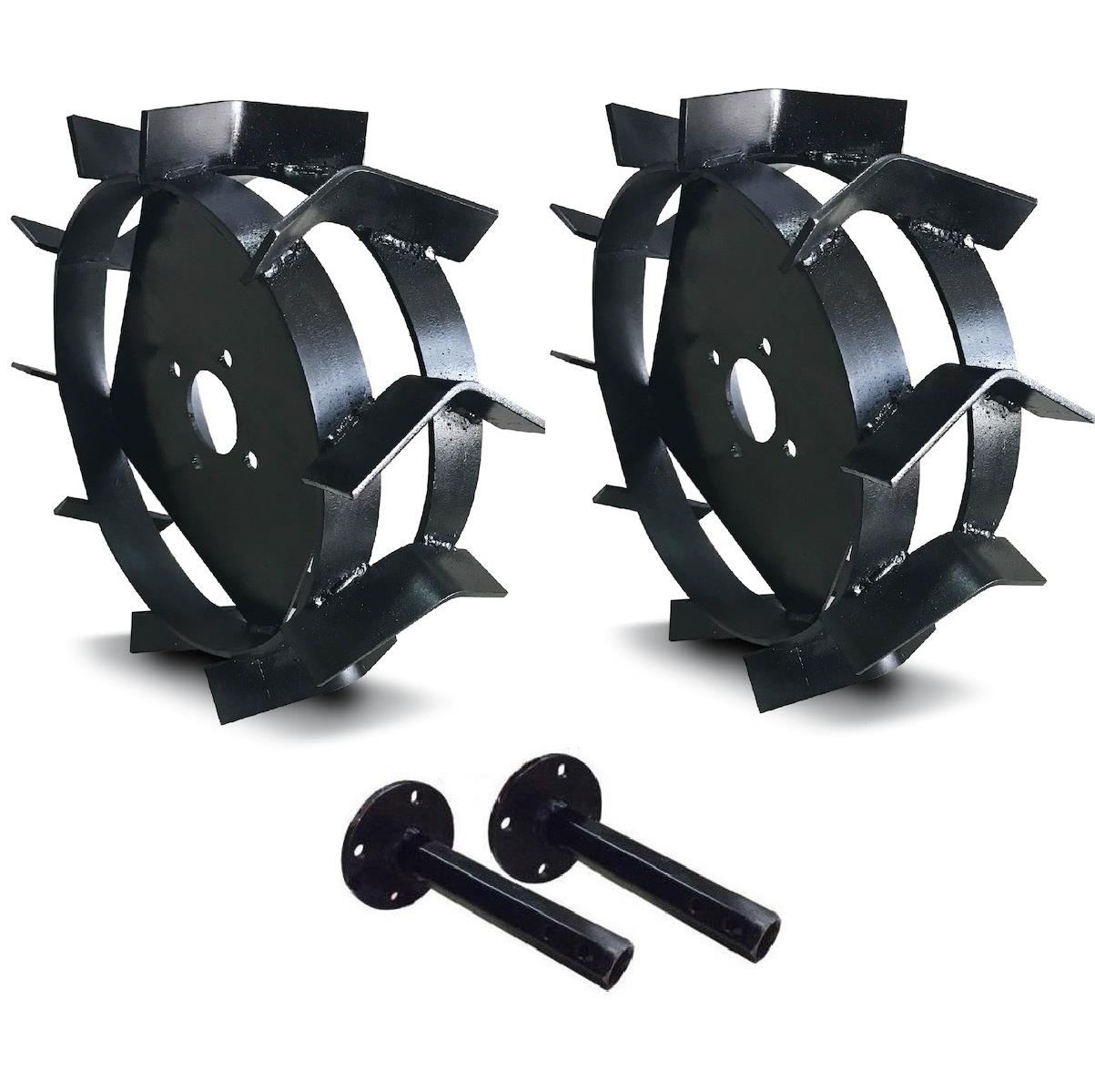 Çapa Makinaları Demir Teker Ve Aks Takımı 400x8-27 mm
