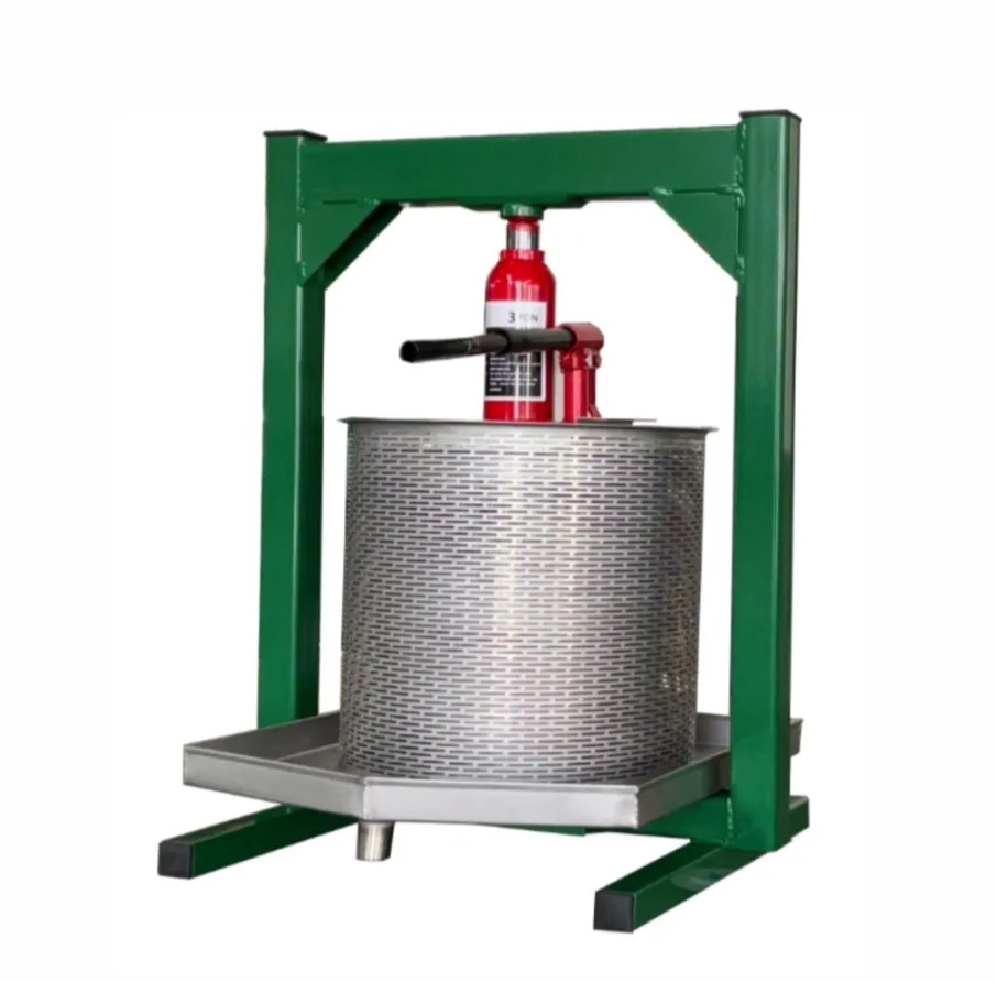Zentra SH50 50 Litre Kriko ile Sıkım Yapılan Üzüm ? Meyve Pres Makinesi