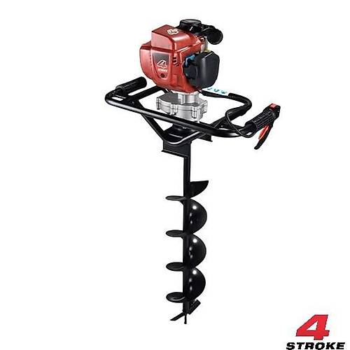 Gardenpro EA142 Toprak Burgu Makinas� 4 Zamanl� Motor 150 mm