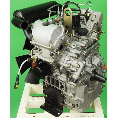 GoldMoto GM2V80EG 18 HP Tek Silindir Su So�utmal� Mar�l� Dizel Motor 3600dd