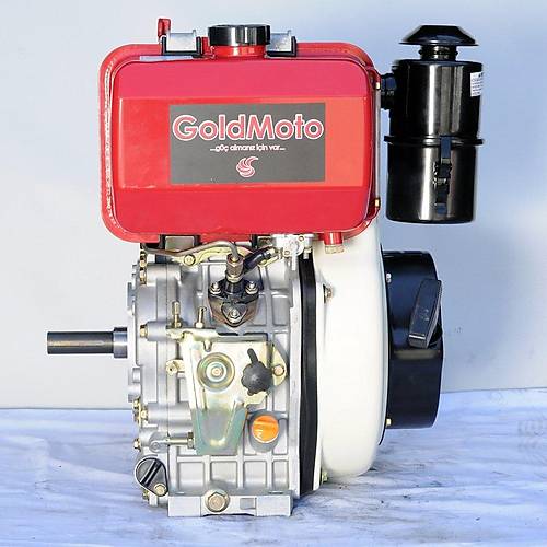 GoldMoto GM186FAE-B Dizel Motor 10 Hp Mar�l� Krank Mili Kamal�