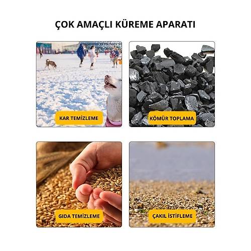 Gardenpro SP-005 Tekerlekli G�bre Ve Kar K�reme Aparat�