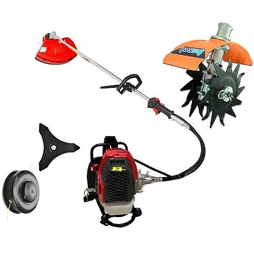 Gardenpro 520D Benzin Motorlu Trpan + Baseh apalama Aparat