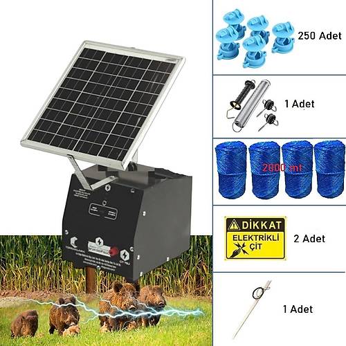 Pars P2518/2000D Gne Enerjili Ve Akl Elektrikli Hazr it Sistemi Demir zolatrl