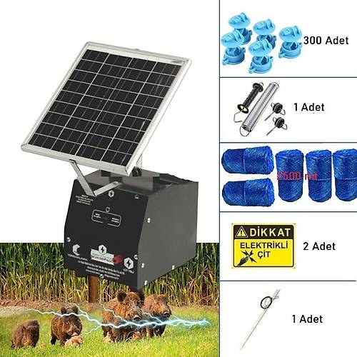 Pars P2518/2500D G�ne� Enerjili Ve Ak�l� Elektrikli Haz�r �it Sistemi Demir �zolat�rl�