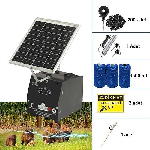 Pars P2518/1500A G�ne� Enerjili Ve Ak�l� Elektrikli Haz�r �it Sistemi Ah�ap �zolat�rl�