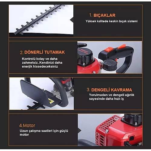 Gardenpro HT-230 Benzinli �it Budama Makinas�