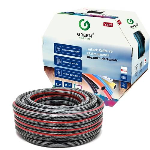 Greengarden 481225 Sper Flex rgl Bahe Hortumu 1/2-25 mt
