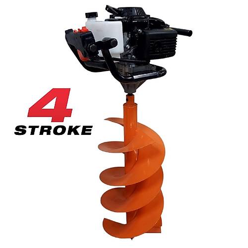 Tomking EA144P �ift Helezonlu 4 Zamanl� Toprak Burgu Makinas� 300 mm 4 Hp