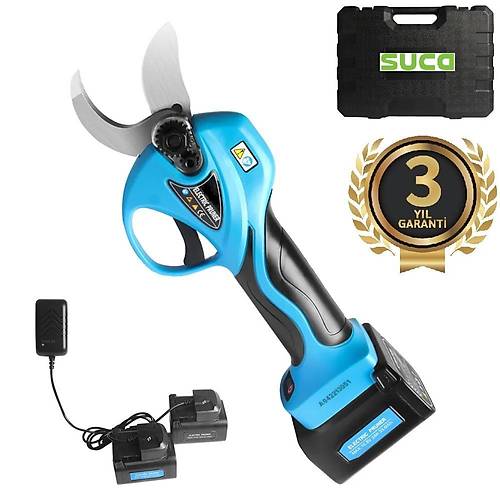 Suca SC 8611 Gstergeli Akl Budama Makas 40 mm 4 Amper 2 Batarya