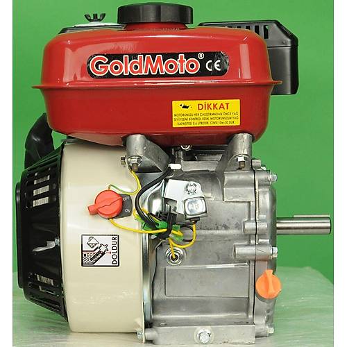 GoldMoto GM200K19 6.5 Hp �pli Krank Mili Kamal� 19mm Benzinli Motor