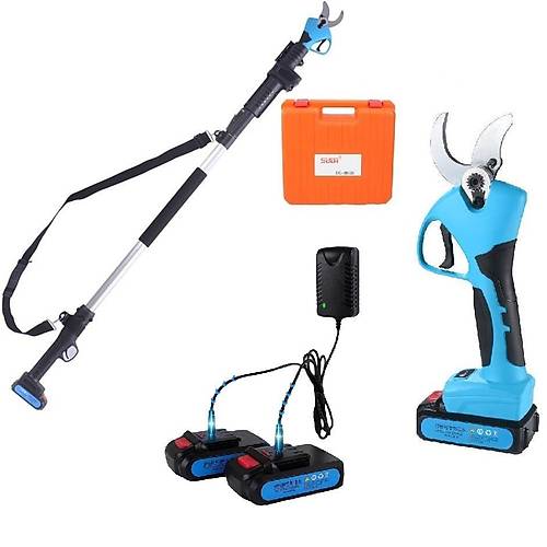 Suca SC 8605 Ak�l� Uzatma Aparatl� Budama Makas� 40 mm 2 Ak�