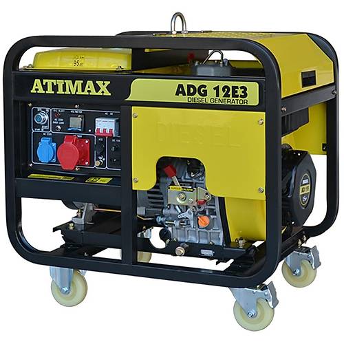 Atimax ADG12E3 10 kVA Dizel Mar�l� Trifaze Jenerat�r