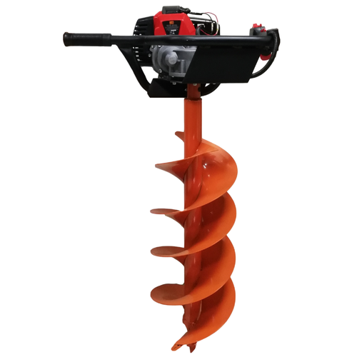 Garden Pro GP-490A �ift Helezonlu Toprak Burgu Makinas� 300 mm + 50 cm Uzatma